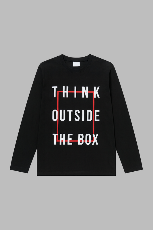 Think Outside The Box - Long sleeve